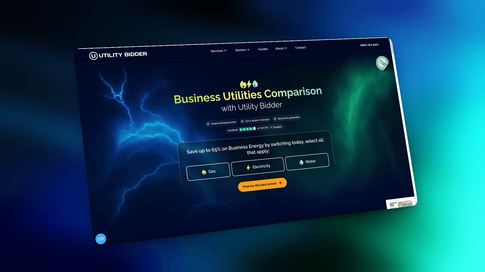 Utility Bidder preview